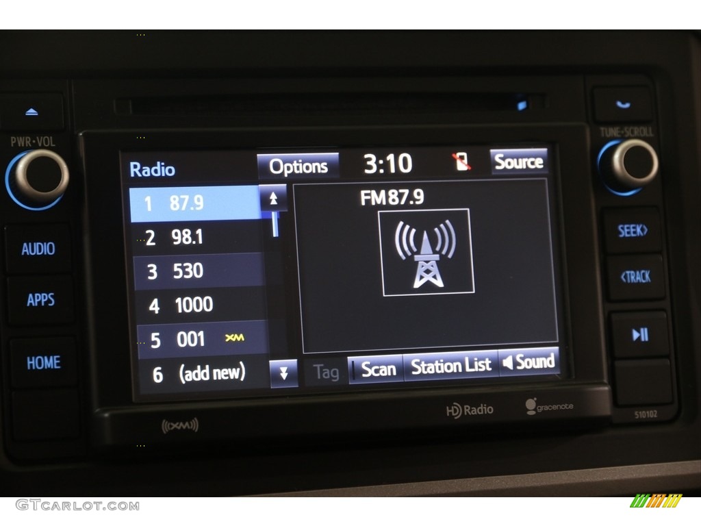 2016 Toyota Tacoma SR5 Double Cab Audio System Photos