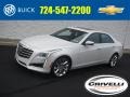 Crystal White Tricoat 2016 Cadillac CTS 3.6 Performace AWD Sedan