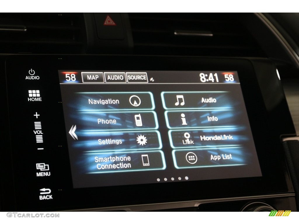 2017 Honda Civic Touring Coupe Controls Photo #138881054