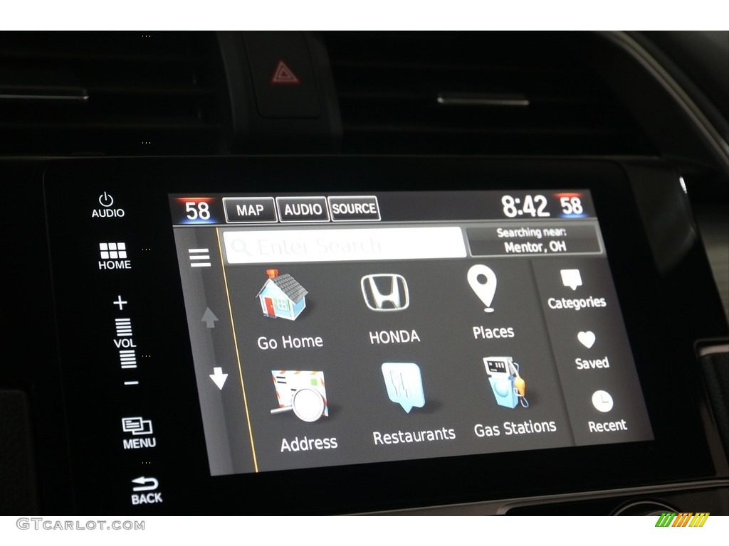 2017 Honda Civic Touring Coupe Controls Photo #138881087