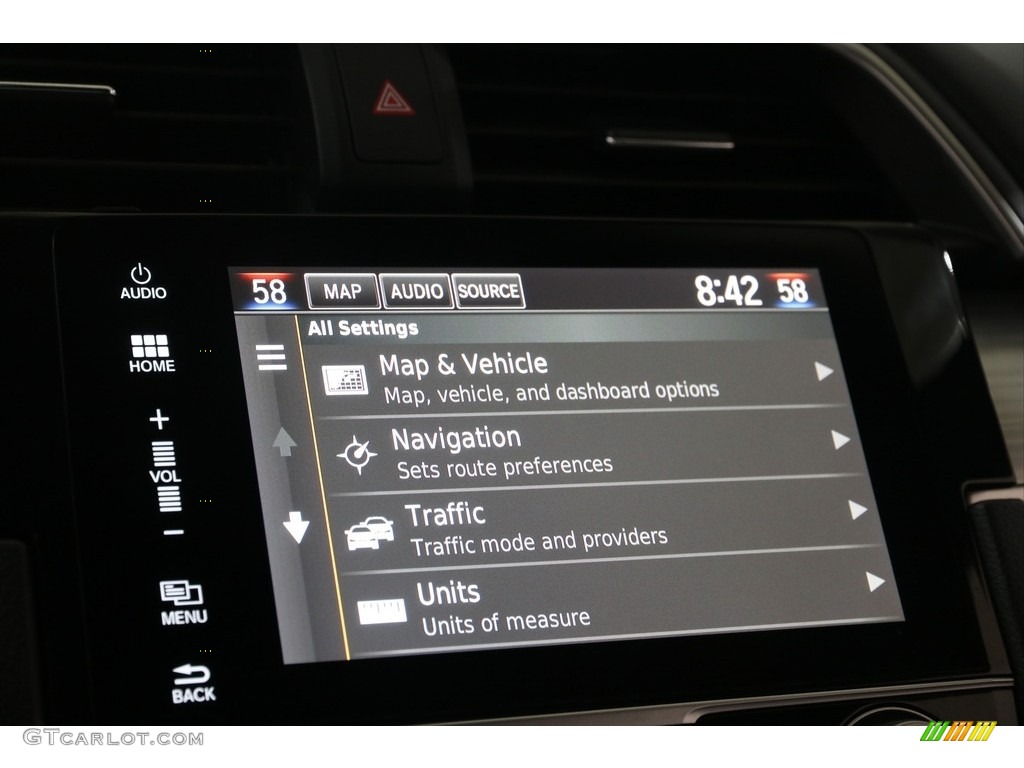 2017 Honda Civic Touring Coupe Controls Photo #138881132