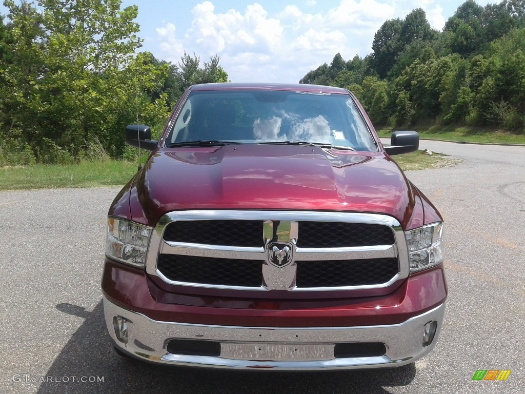 2020 1500 Classic Tradesman Crew Cab 4x4 - Delmonico Red Pearl / Black/Diesel Gray photo #3