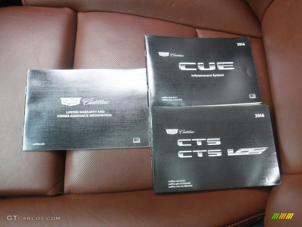 2016 Cadillac CTS 3.6 Performace AWD Sedan Books/Manuals Photo #138881978