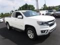 2018 Summit White Chevrolet Colorado LT Extended Cab 4x4  photo #7