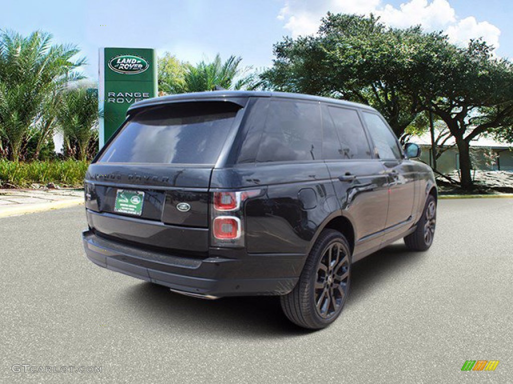 2020 Range Rover HSE - Santorini Black Metallic / Ebony photo #2