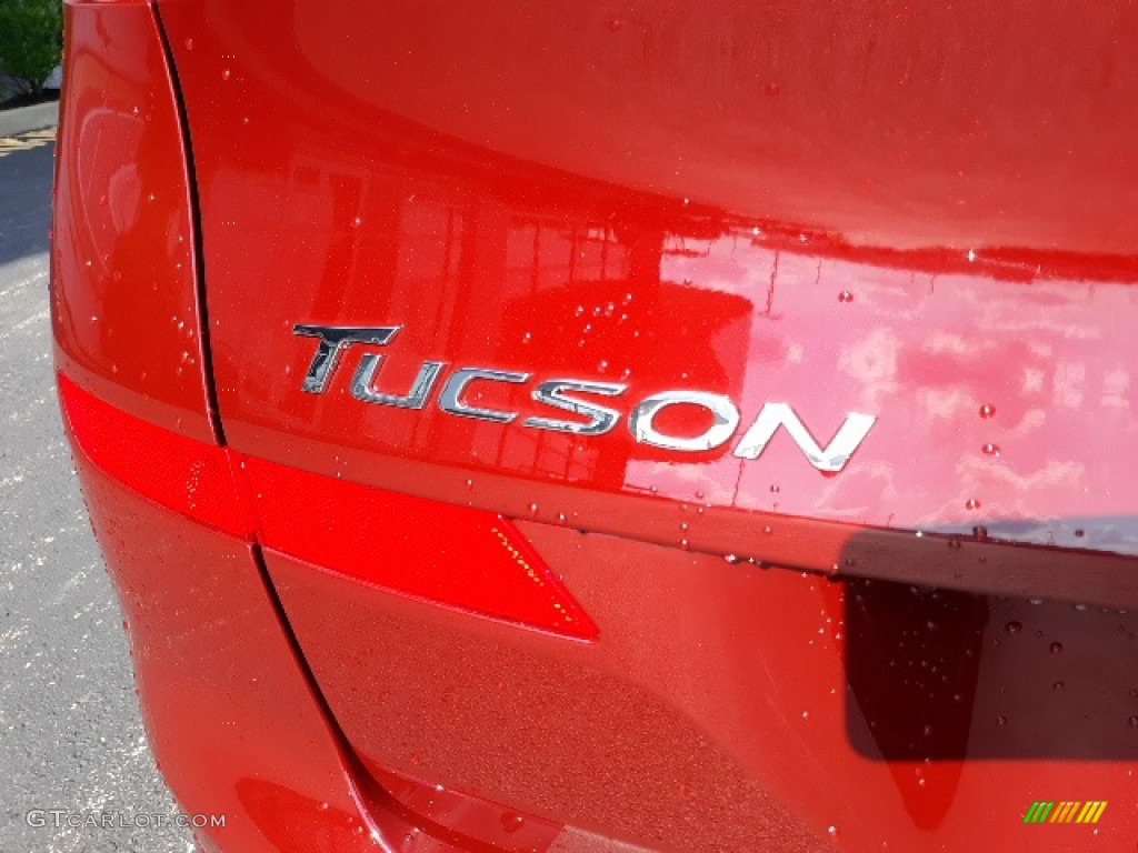 2020 Tucson Limited AWD - Gemstone Red / Black photo #38