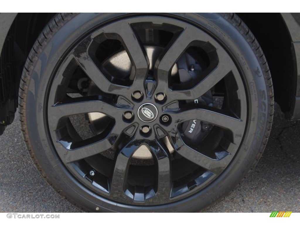 2020 Range Rover HSE - Santorini Black Metallic / Ebony photo #9
