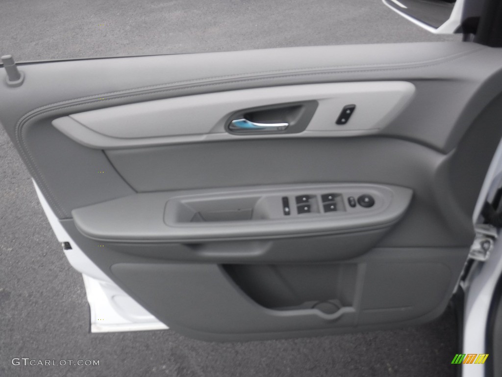 2017 Traverse LT AWD - Summit White / Dark Titanium/Light Titanium photo #15