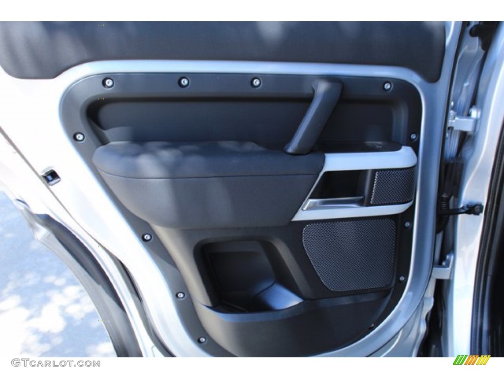 2020 Land Rover Defender 110 First Edition Ebony Door Panel Photo #138883241