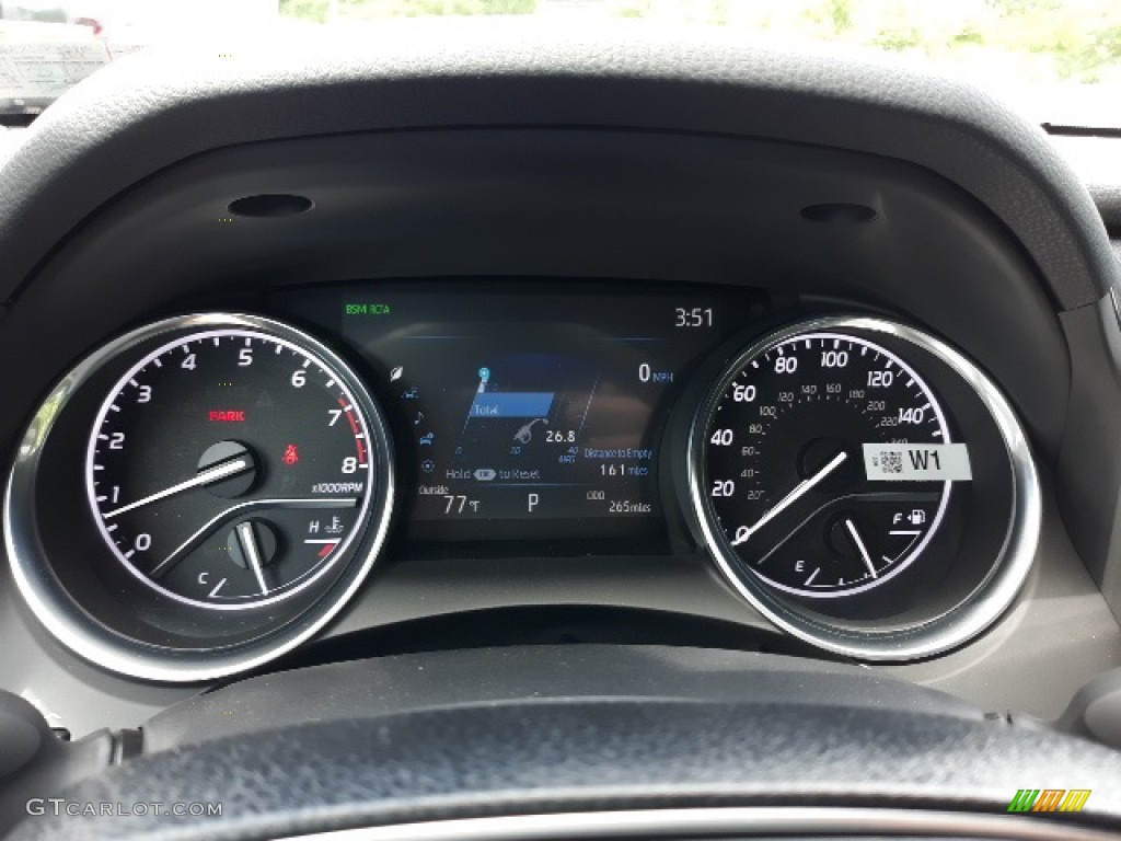 2020 Toyota Camry XLE AWD Gauges Photos