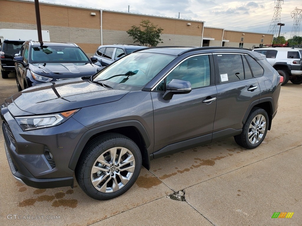 2020 RAV4 Limited AWD - Magnetic Gray Metallic / Light Gray photo #1