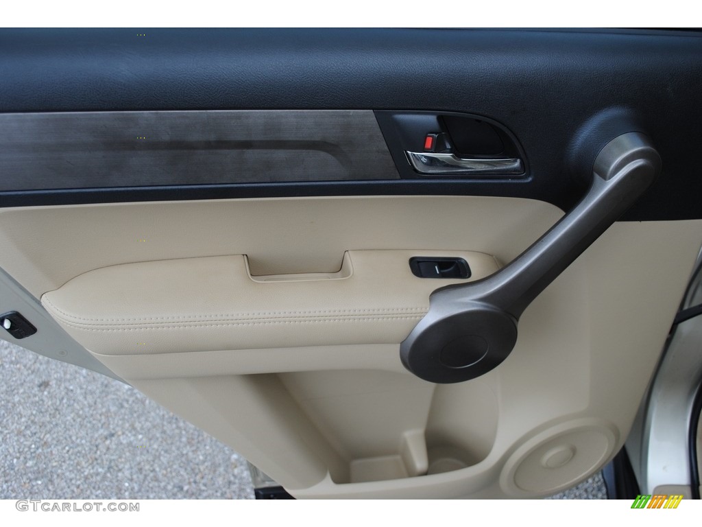 2009 CR-V EX-L - Borrego Beige Metallic / Ivory photo #19
