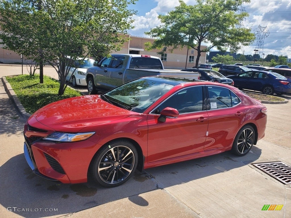 2020 Camry XSE AWD - Supersonic Red / Black photo #1