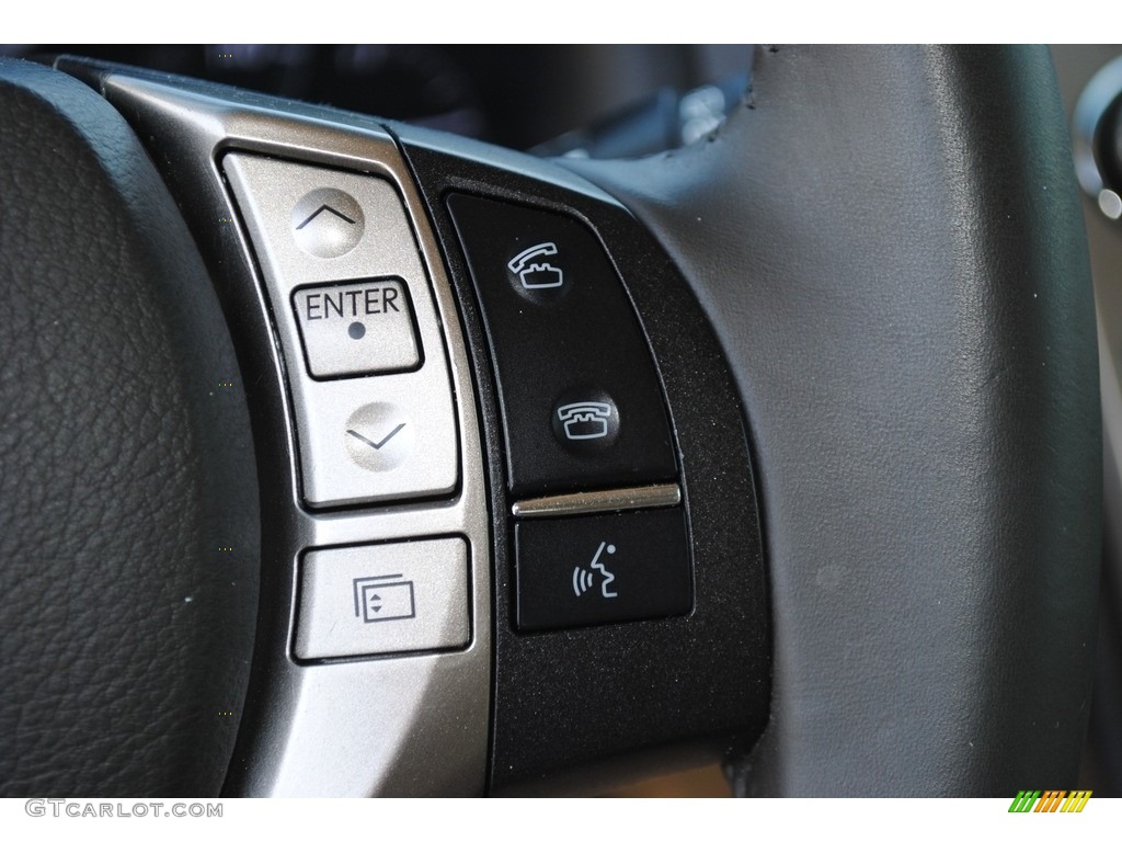 2014 Lexus RX 350 Parchment Steering Wheel Photo #138884828