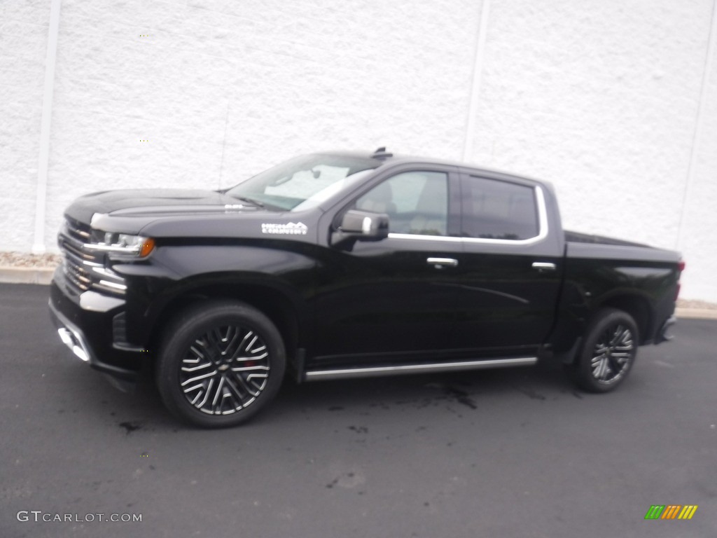 2019 Silverado 1500 High Country Crew Cab 4WD - Black / Jet Black/Umber photo #2