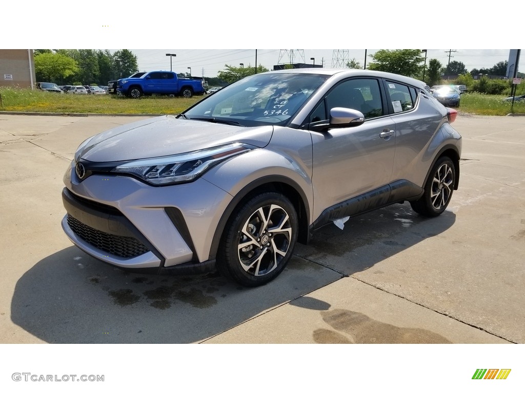 Silver Knockout Metallic 2020 Toyota C-HR XLE Exterior Photo #138886445