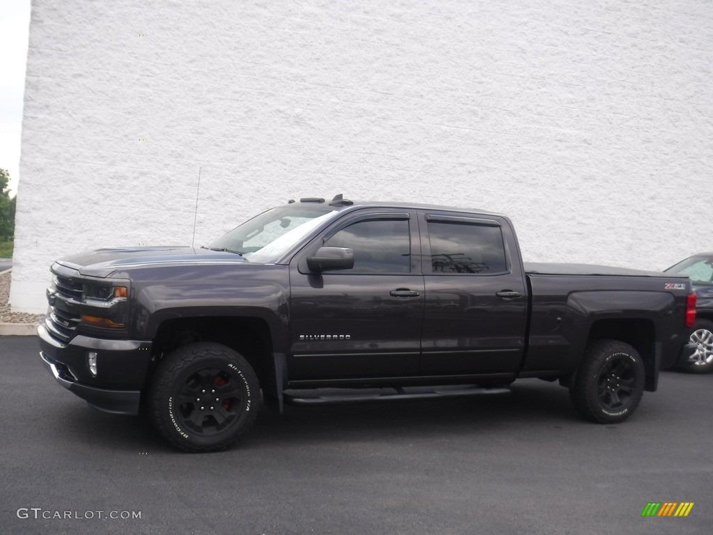 2016 Silverado 1500 LT Crew Cab 4x4 - Tungsten Metallic / Jet Black photo #2