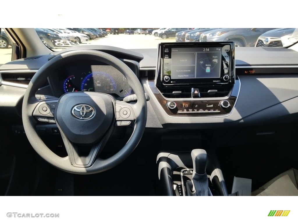 2021 Corolla Hybrid LE - Blueprint / Black photo #4