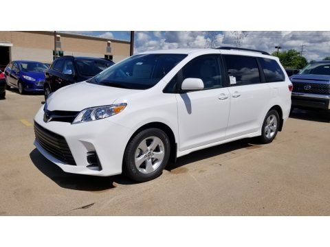 2020 Toyota Sienna LE Data, Info and Specs