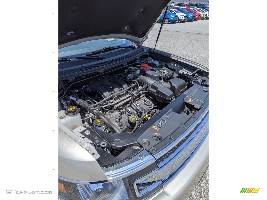 2018 Flex SEL - White Gold / Charcoal Black photo #15
