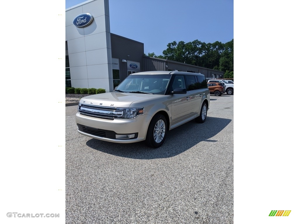 2018 Flex SEL - White Gold / Charcoal Black photo #16
