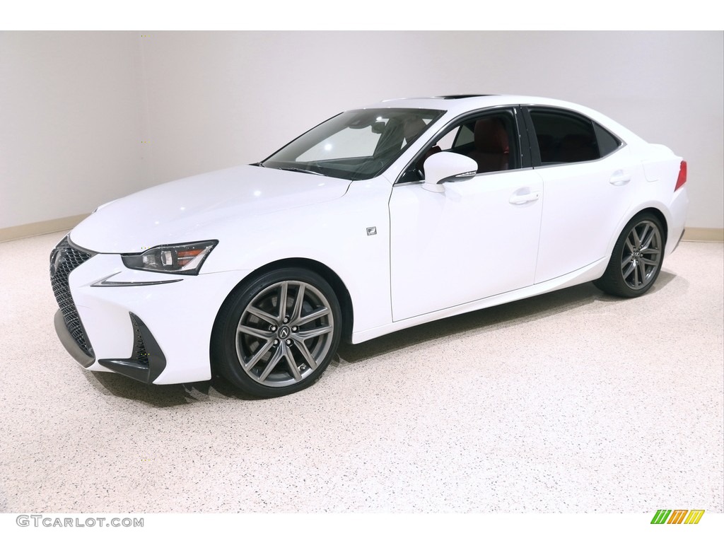 Ultra White 2017 Lexus IS 300 AWD F Sport Exterior Photo #138887950