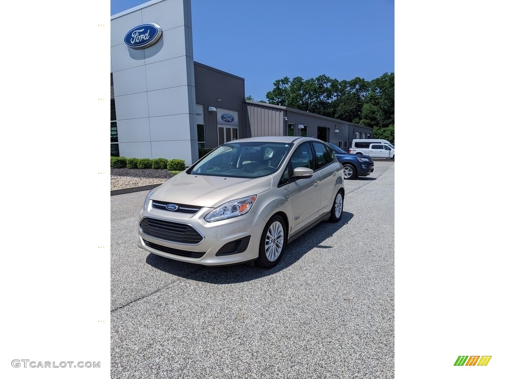 White Gold 2017 Ford C-Max Energi SE Exterior Photo #138888983