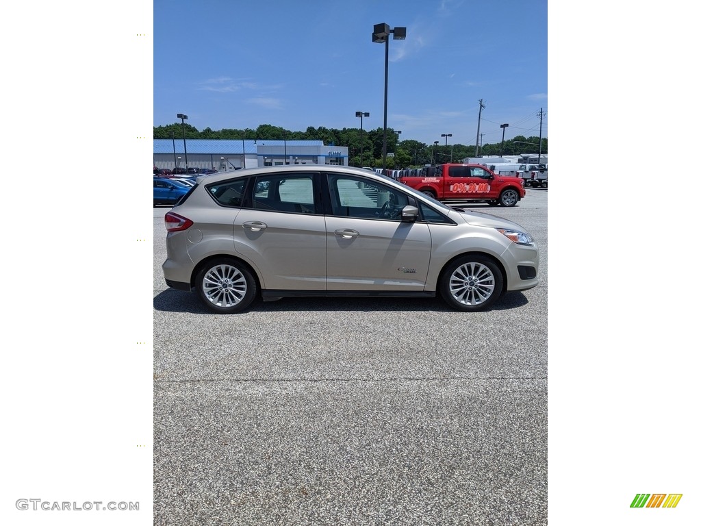 White Gold 2017 Ford C-Max Energi SE Exterior Photo #138889196