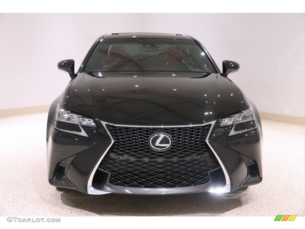 2017 GS 350 F Sport AWD - Obsidian / Rioja Red photo #2