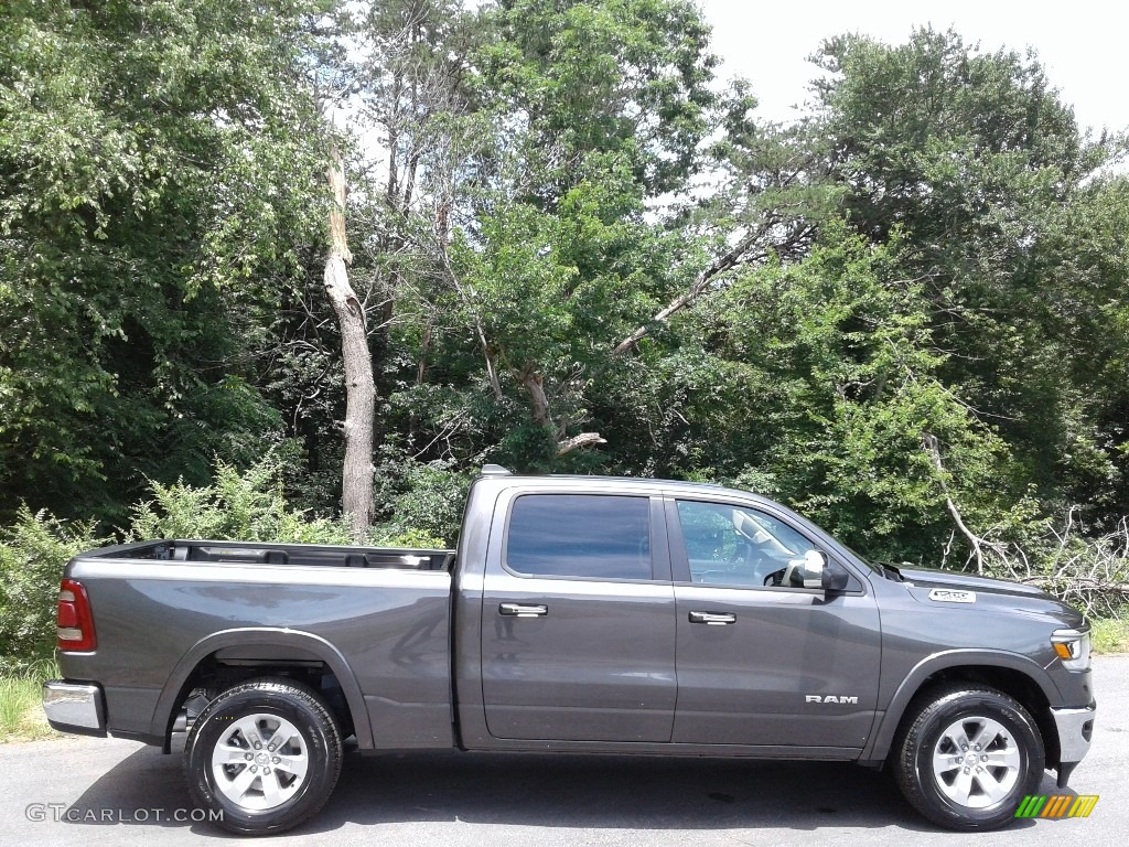 Granite Crystal Metallic 2020 Ram 1500 Laramie Crew Cab 4x4 Exterior Photo #138889934