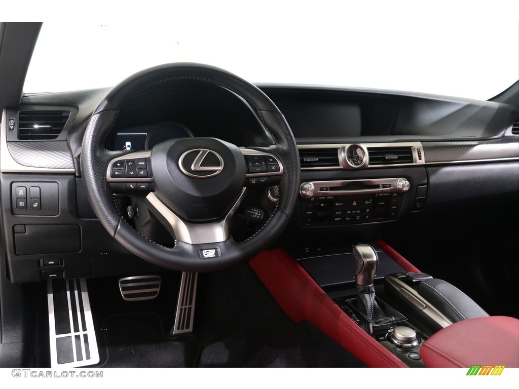 2017 GS 350 F Sport AWD - Obsidian / Rioja Red photo #6