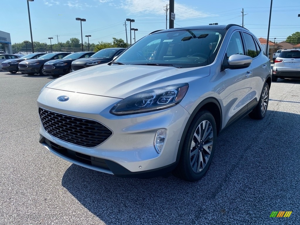 2020 Escape Titanium 4WD - Ingot Silver Metallic / Ebony Black photo #1