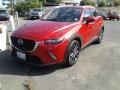 2018 Soul Red Metallic Mazda CX-3 Touring  photo #2