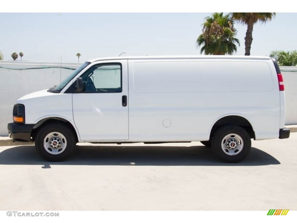 Summit White 2016 GMC Savana Van 2500 Cargo Exterior Photo #138891386