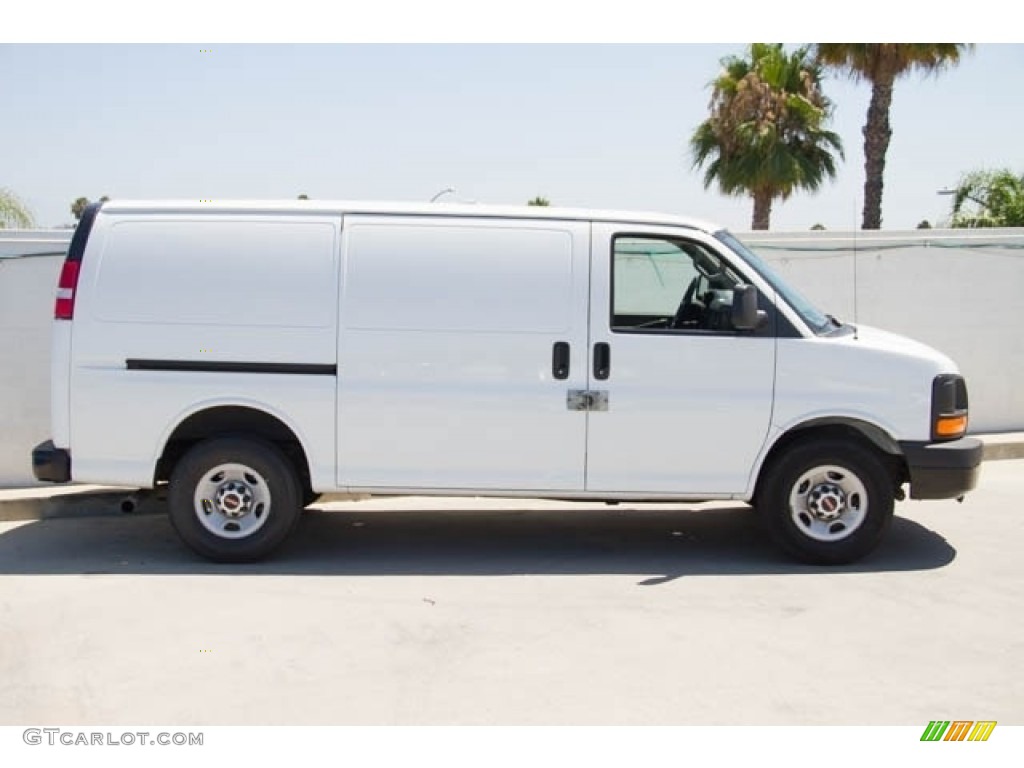 Summit White 2016 GMC Savana Van 2500 Cargo Exterior Photo #138891455