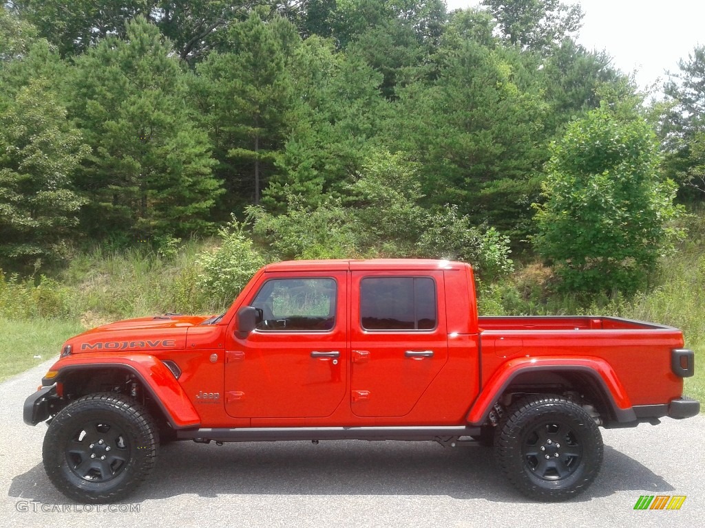 Firecracker Red Jeep Gladiator