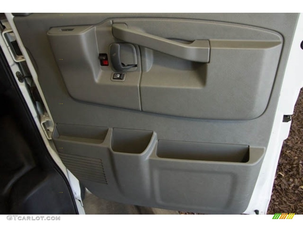 2016 GMC Savana Van 2500 Cargo Medium Pewter Door Panel Photo #138891707