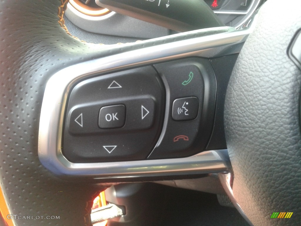 2020 Jeep Gladiator Mojave 4x4 Black Steering Wheel Photo #138891863