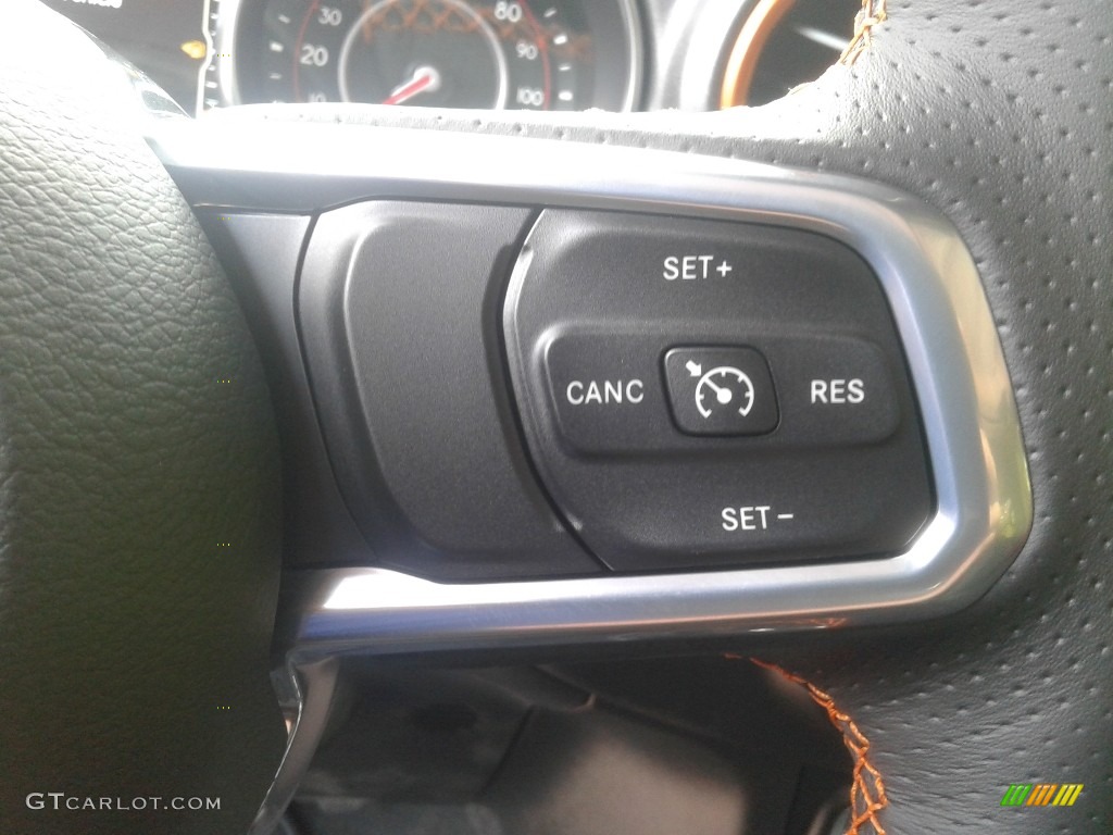 2020 Jeep Gladiator Mojave 4x4 Black Steering Wheel Photo #138891890