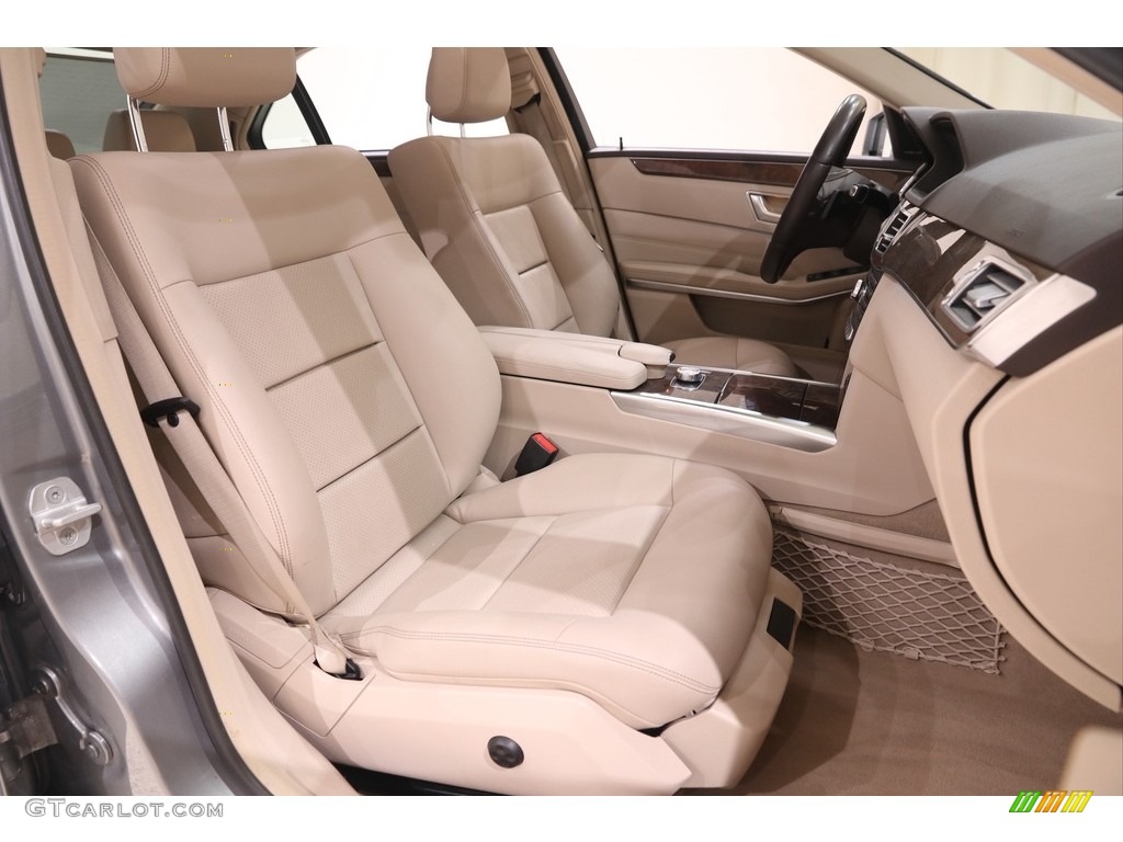 2014 E 350 4Matic Sedan - Paladium Silver Metallic / Silk Beige/Espresso Brown photo #26