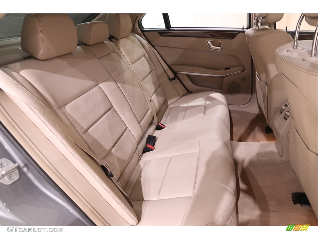 2014 E 350 4Matic Sedan - Paladium Silver Metallic / Silk Beige/Espresso Brown photo #27