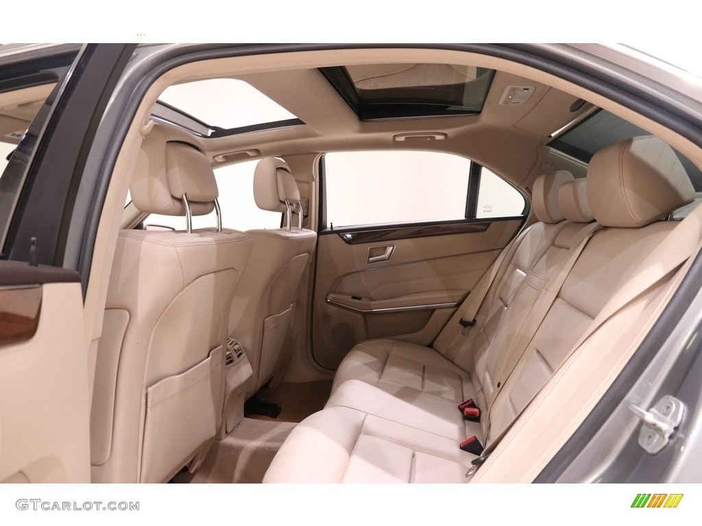 2014 E 350 4Matic Sedan - Paladium Silver Metallic / Silk Beige/Espresso Brown photo #28