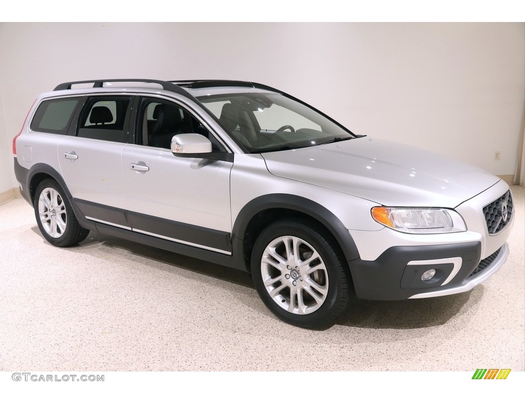 2016 XC70 T5 AWD - Bright Silver Metallic / Off Black photo #1
