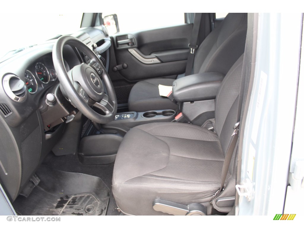 2015 Wrangler Unlimited Sport 4x4 - Anvil / Black photo #10