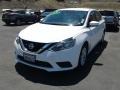 Aspen White Tricoat - Sentra SV Photo No. 2