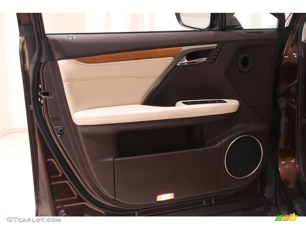 2016 Lexus RX 350 AWD Parchment Door Panel Photo #138893570
