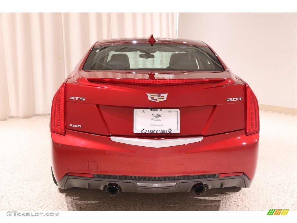 2017 ATS AWD - Red Obsession Tintcoat / Light Platinum w/Jet Black Accents photo #18