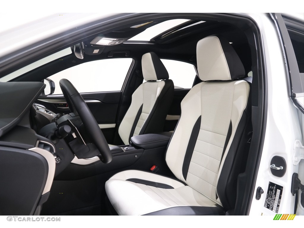 Arctic White Interior 2020 Lexus NX 300 F Sport AWD Photo #138894641