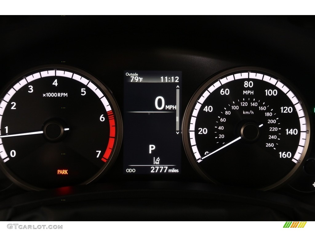 2020 Lexus NX 300 F Sport AWD Gauges Photo #138894701