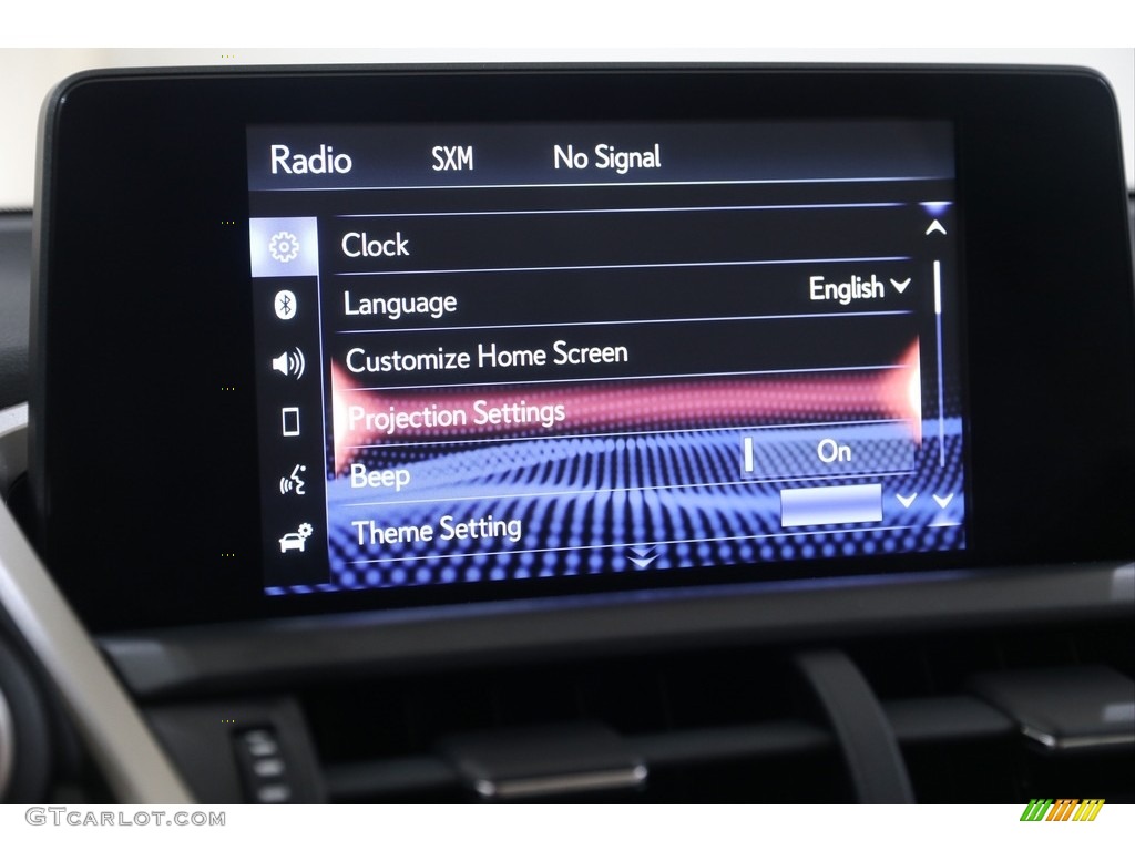 2020 Lexus NX 300 F Sport AWD Controls Photo #138894908